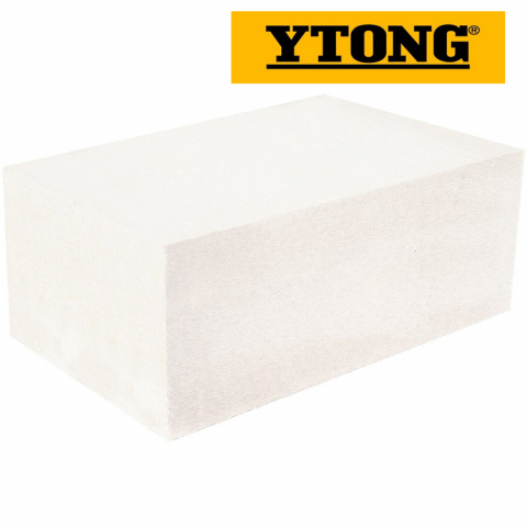 Блок из ячеистого бетона 625х250х375 мм п/г, В 2,5, D400, YTONG, г. Можайск