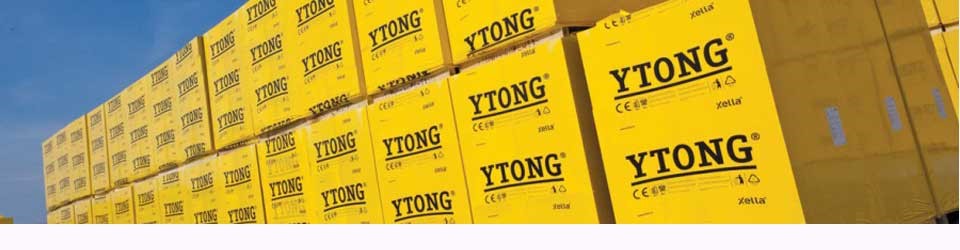 Блоки из ячеистого бетона Ytong. Купить в Ярославле на официальном сайте компании «Кирпичный маркет» Блоки из ячеистого бетона Ytong