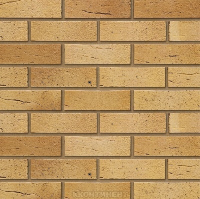 Кирпич облицовочный Holmwood Yellow, ТМ "QBricks", завод South Holmwood, Великобритания