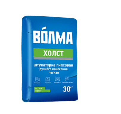 Гипсовая штукатурная смесь "Волма-холст", 30 кг