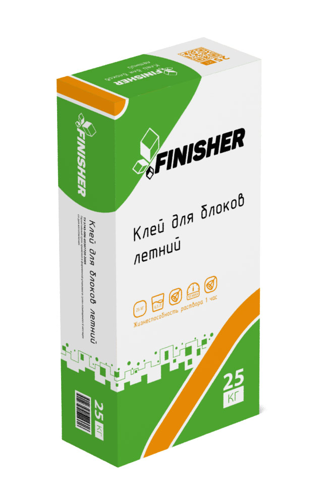 Клей для ячеистого бетона Finisher, Костромской силикатный завод