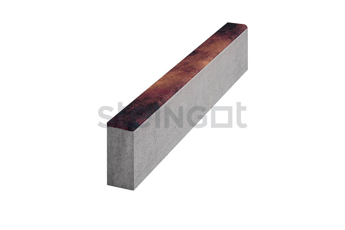 Бордюр Садовый 1000х200х80 Агатовый камень (Blend), Steingot