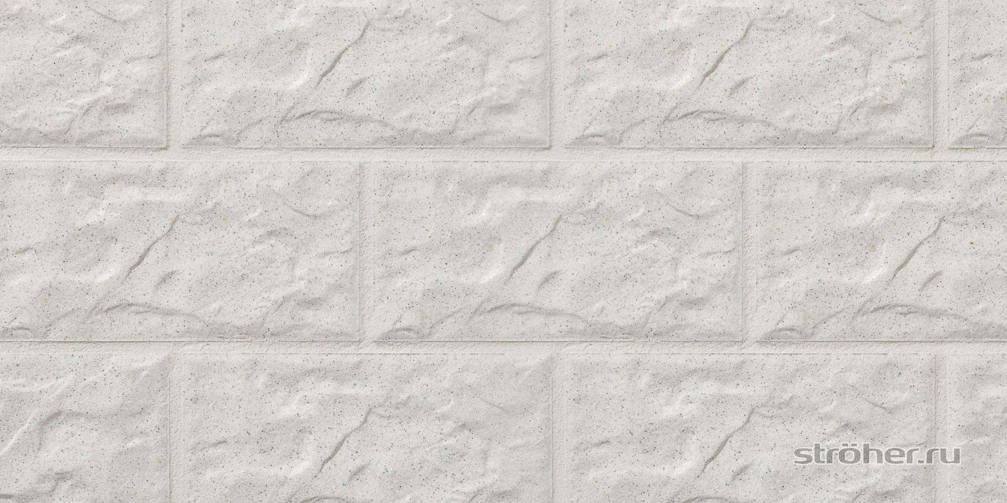 Плитка для цоколя Stroeher KS 01 weiss