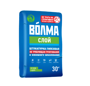 Штукатурная смесь гипсовая "Волма- слой", 30 кг