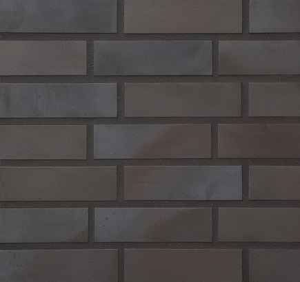 Клинкерная фасадная плитка Stroeher Keravette 336 metallic schwarz
