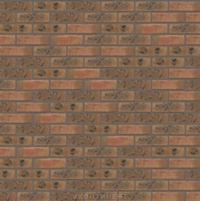 Кирпич облицовочный Laybrook Darkwood, ТМ "QBricks", завод Laybrook, Великобритания